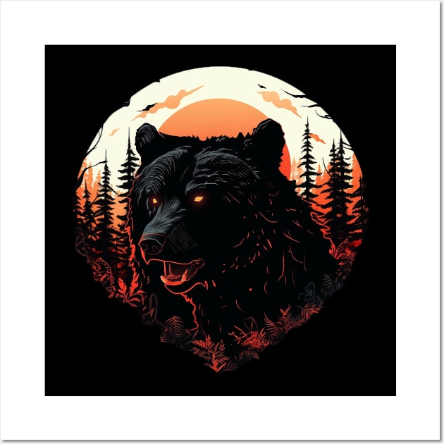 bear Wall Art by skatermoment